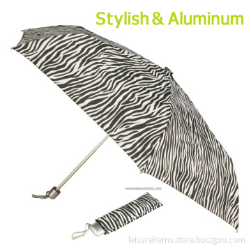 Light Stylish Umbrella with Zebra Design